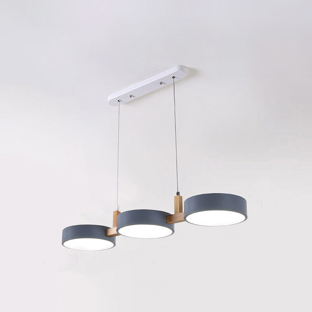 Hanglamp Eettafel met Cilindervorm en Houten Accenten voor Woonkamer 11