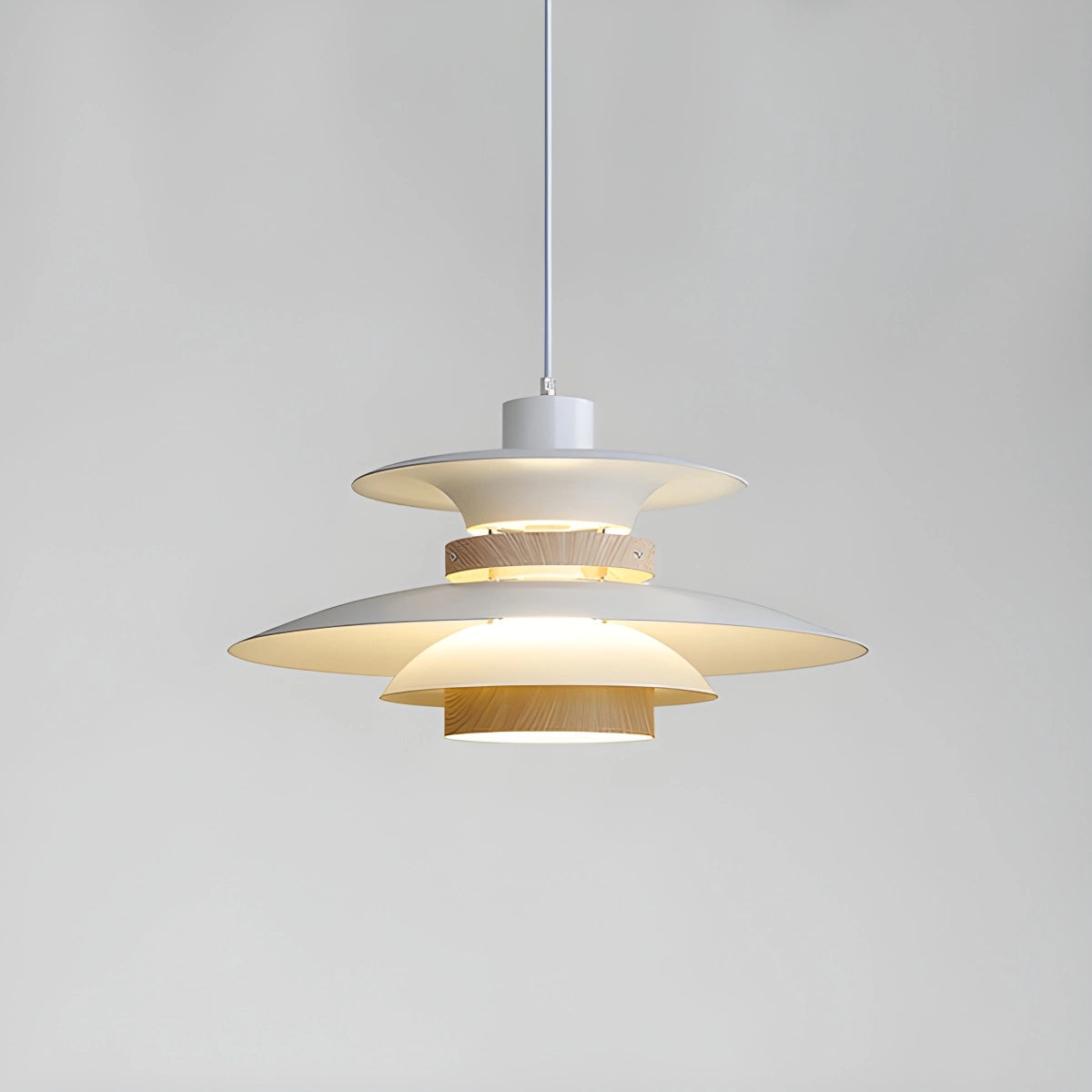 Hanglamp Eettafel met Modern UFO-Design en Verstelbare Hoogte 11