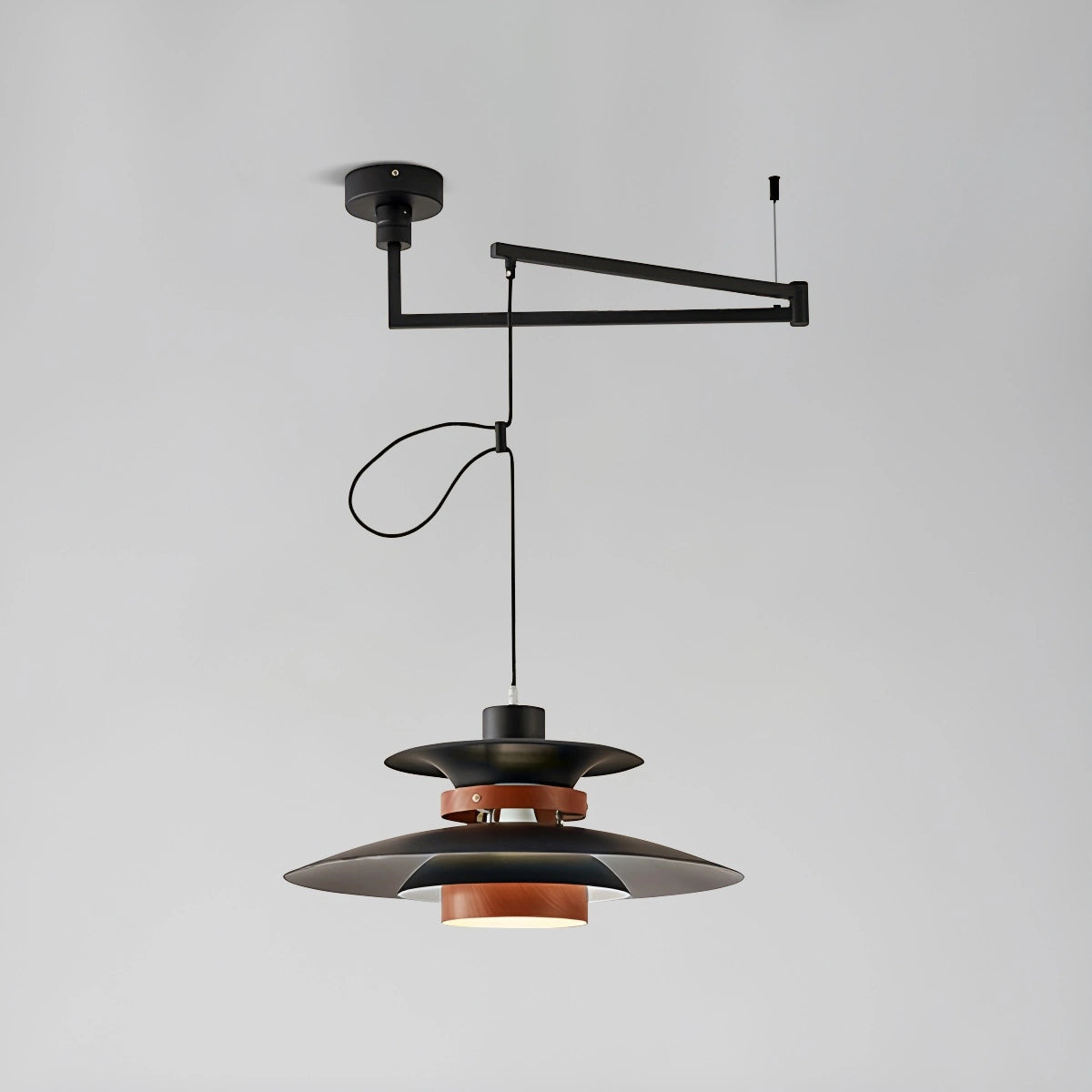 Hanglamp Eettafel met Modern UFO-Design en Verstelbare Hoogte 12