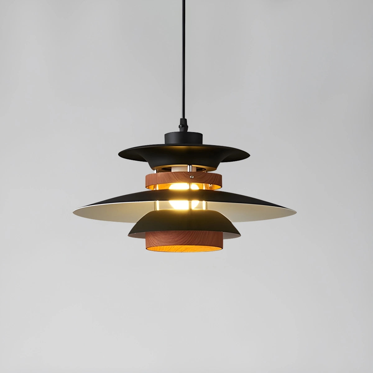 Hanglamp Eettafel met Modern UFO-Design en Verstelbare Hoogte 9