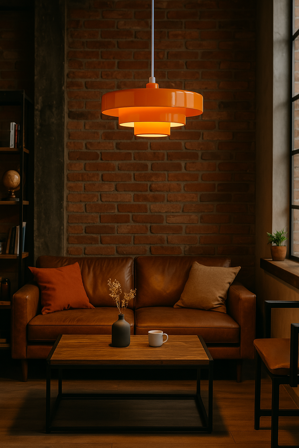 Hanglamp Eettafel met Retro Design en Warm Wit LED Licht 1