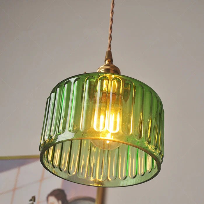 Ronde Hanglamp van Glas voor Eettafel en Woonkamer