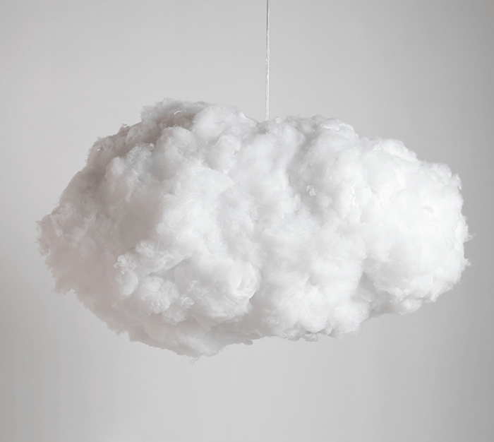 Hanglamp Wolkenvorm van Katoen – Zacht Licht voor Slaapkamer en Kinderen 1