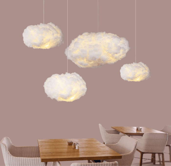 Hanglamp Wolkenvorm van Katoen – Zacht Licht voor Slaapkamer en Kinderen 6