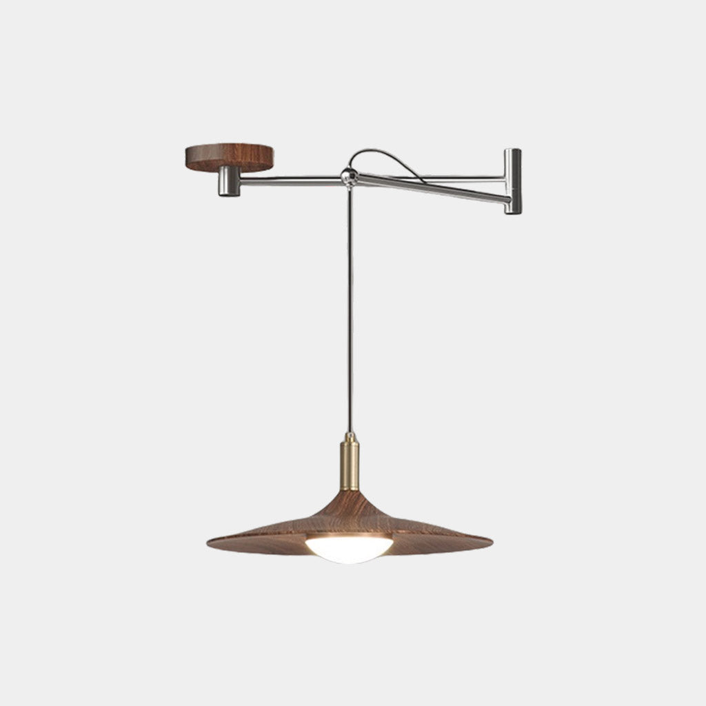 Hanglamp met Verstelbare Zwenkarm en Dimbare LED voor Eettafel en Slaapkamer 0