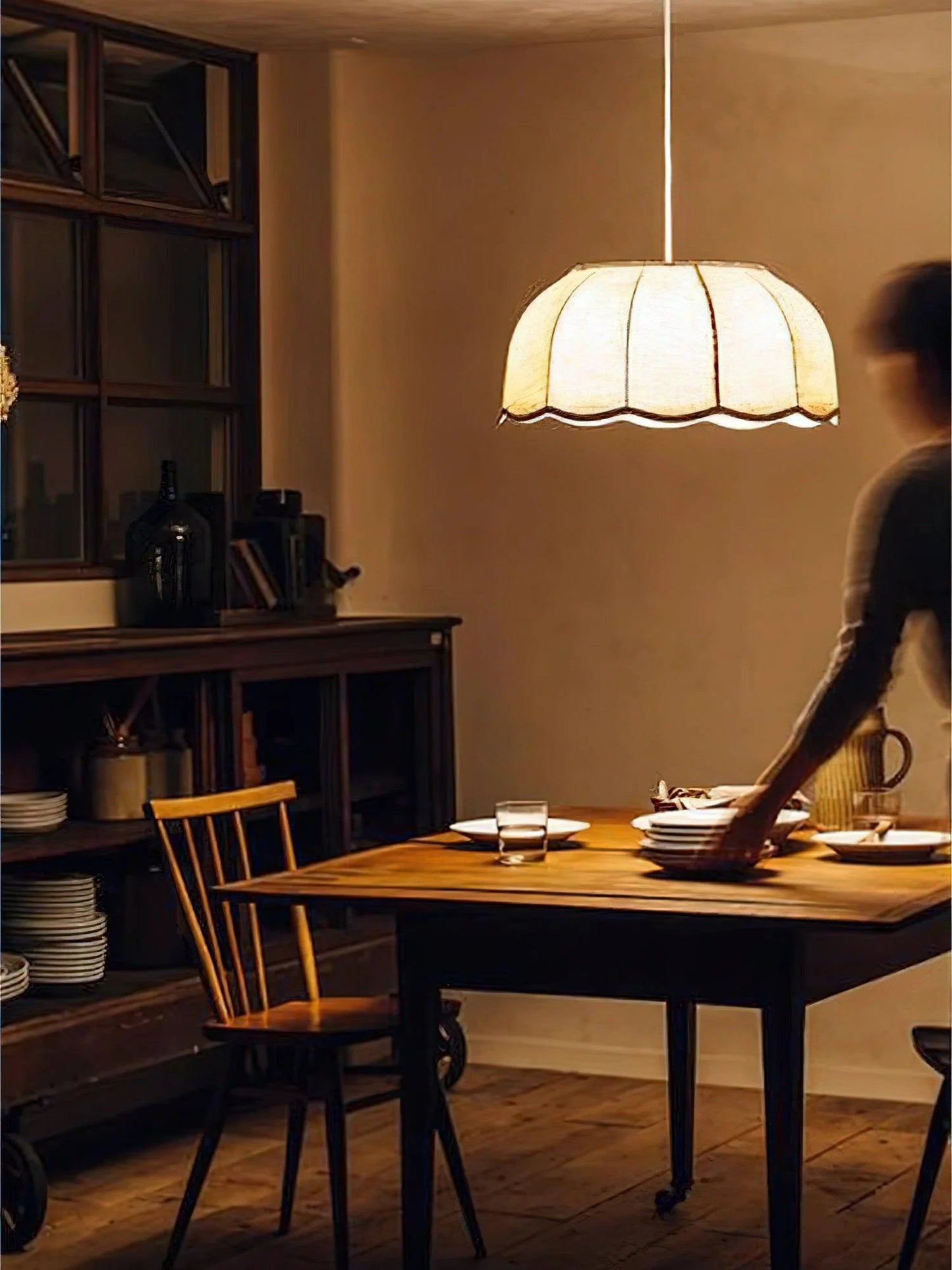 Hanglamp van Bananenblad – Moderne Woonkamer en Slaapkamer Lamp voor Binnenverlichting 7