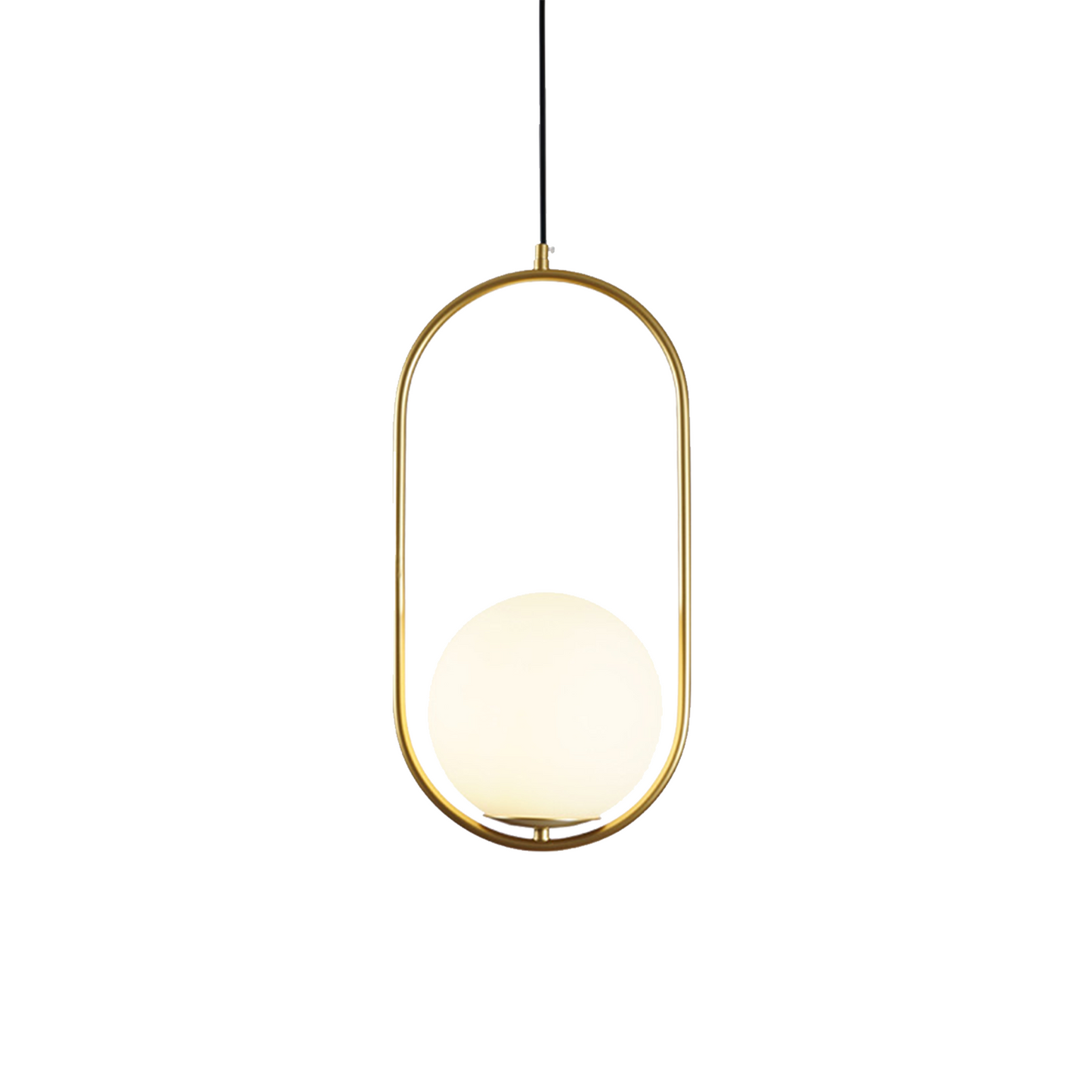 Hanglamp van Gebogen Messing voor Woonkamer en Eetkamer – Elegante Industriele Hanglamp 11