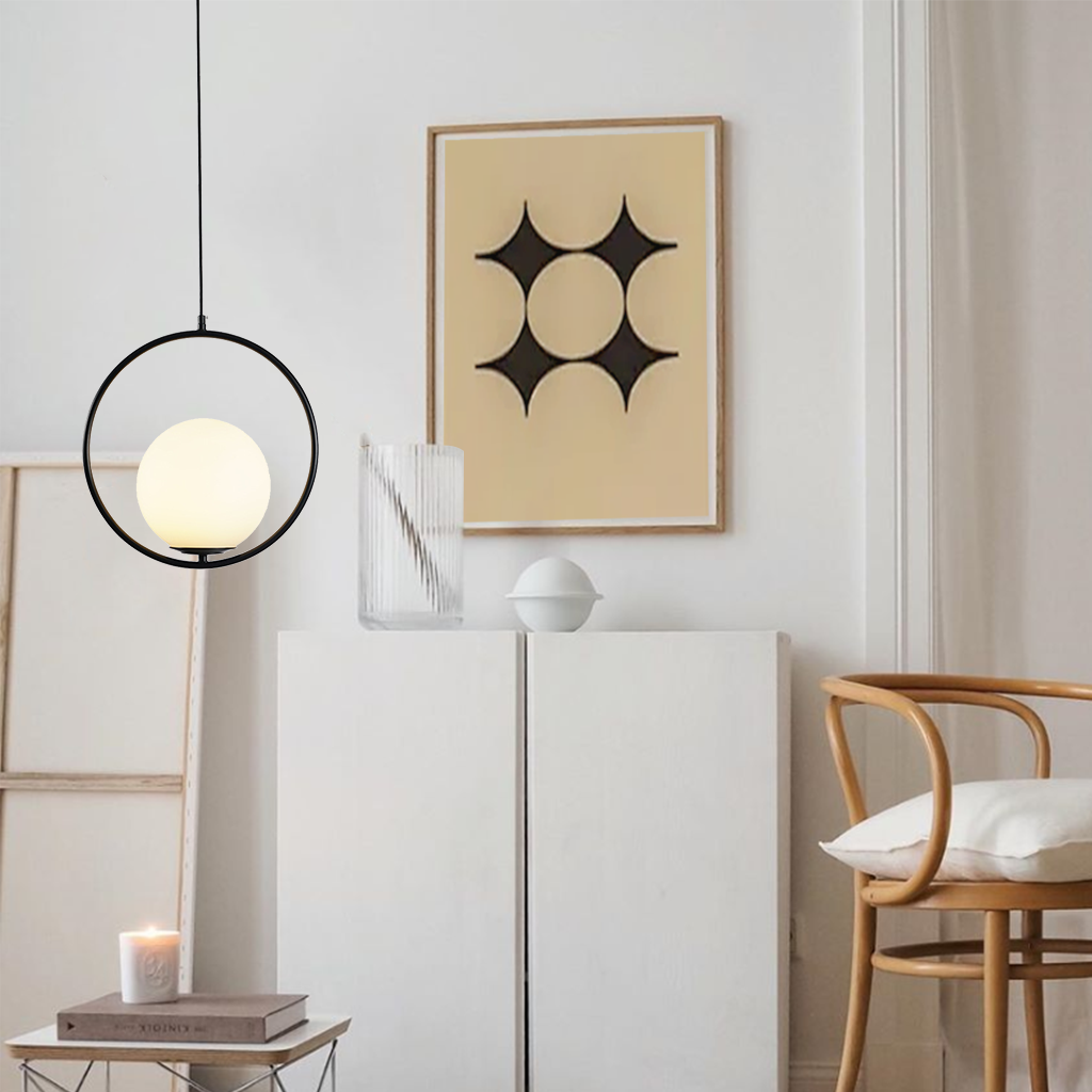 Hanglamp van Gebogen Messing voor Woonkamer en Eetkamer – Elegante Industriele Hanglamp 3