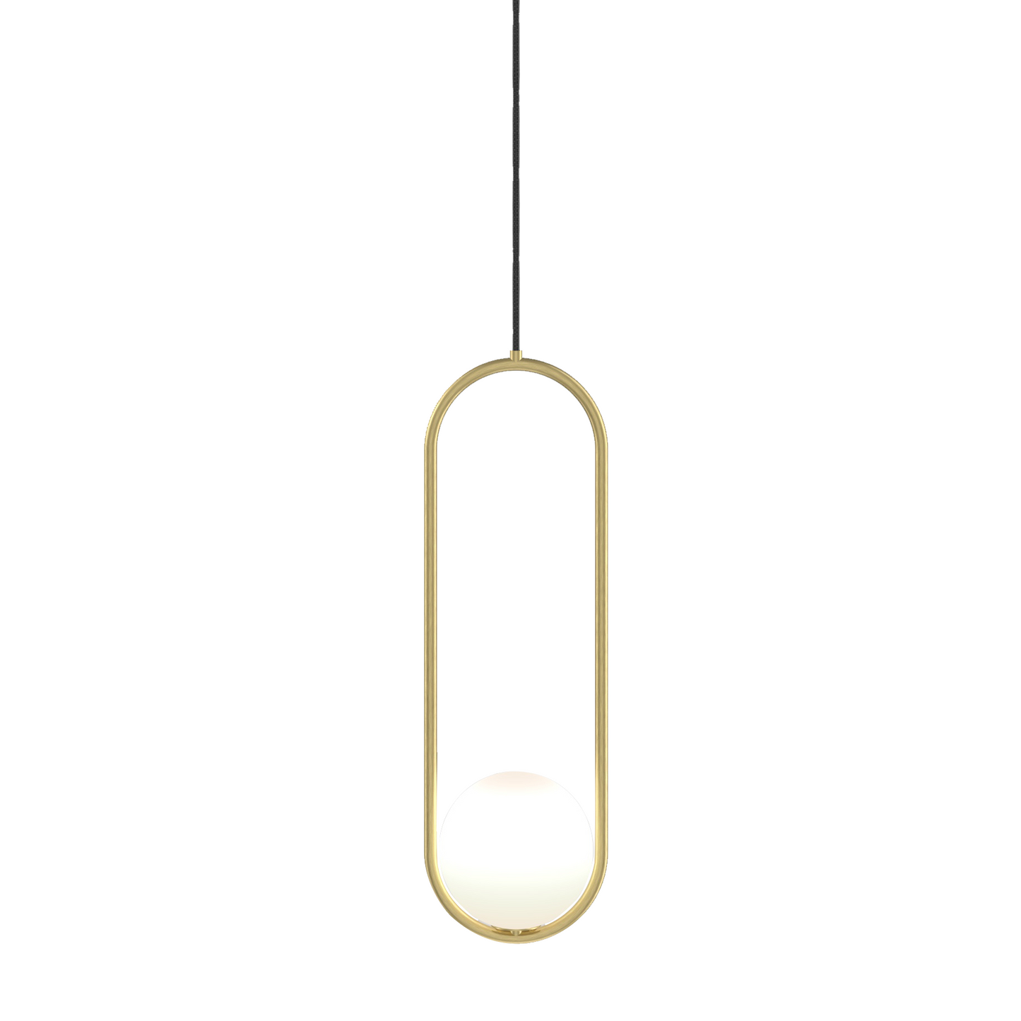 Hanglamp van Gebogen Messing voor Woonkamer en Eetkamer – Elegante Industriele Hanglamp 9