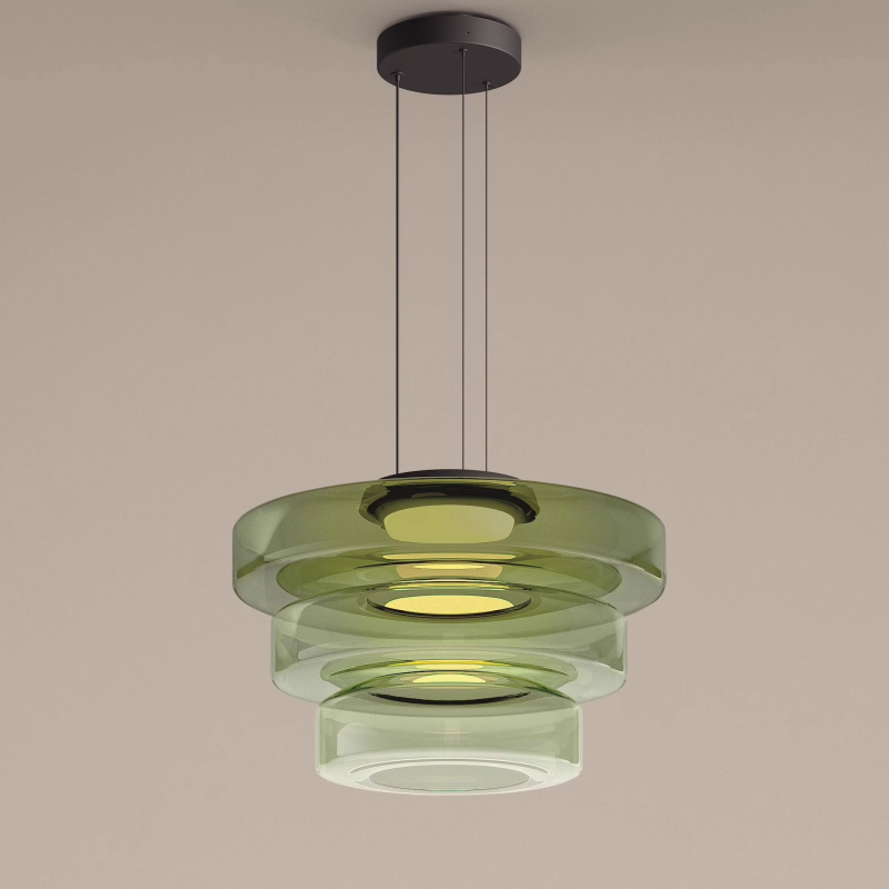 Hanglamp van Glas in Bauhaus Stijl voor Woonkamer, Eettafel en Slaapkamer – Elegante Hanglamp 10