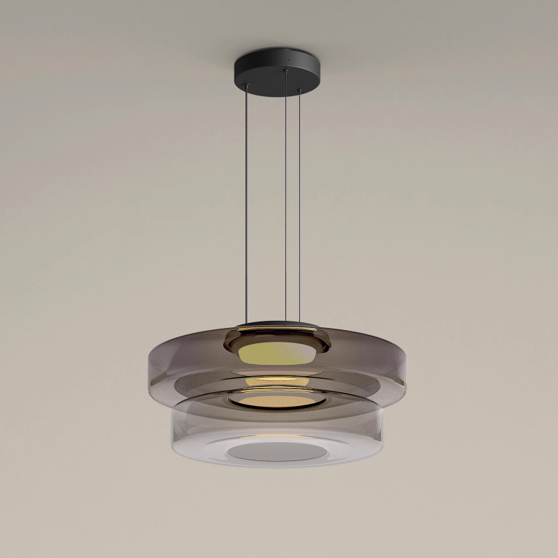 Hanglamp van Glas in Bauhaus Stijl voor Woonkamer, Eettafel en Slaapkamer – Elegante Hanglamp 9
