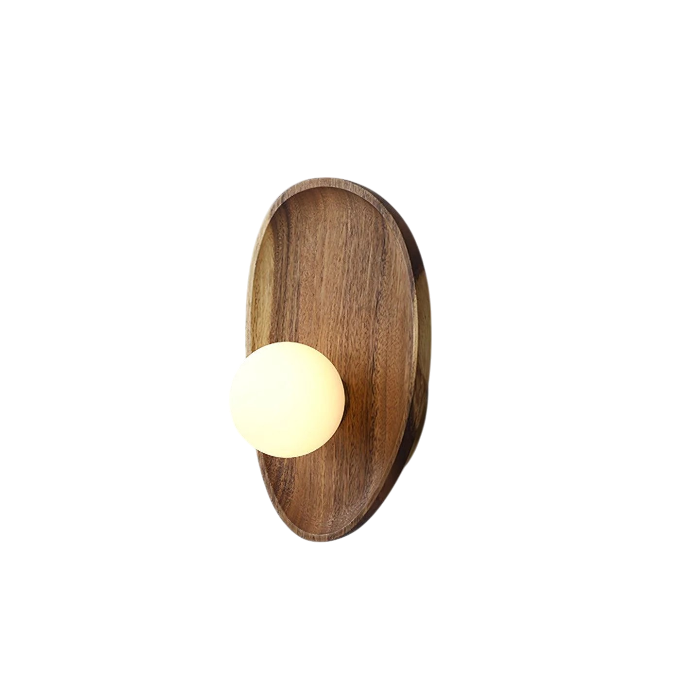 Houten Wandlamp met LED Verlichting – Scandinavisch Minimalistisch Design voor Binnen 0