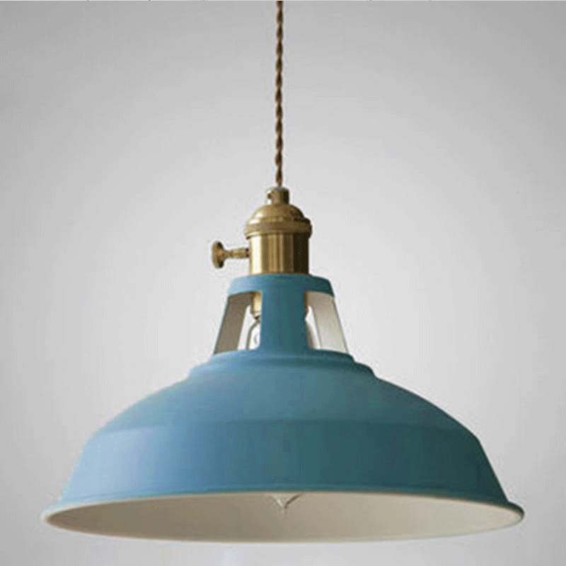 Industrieel Retro Hanglamp voor Eettafel – Metalen Woonkamer Lamp met 1 Licht en Eenvoudige Montage 1