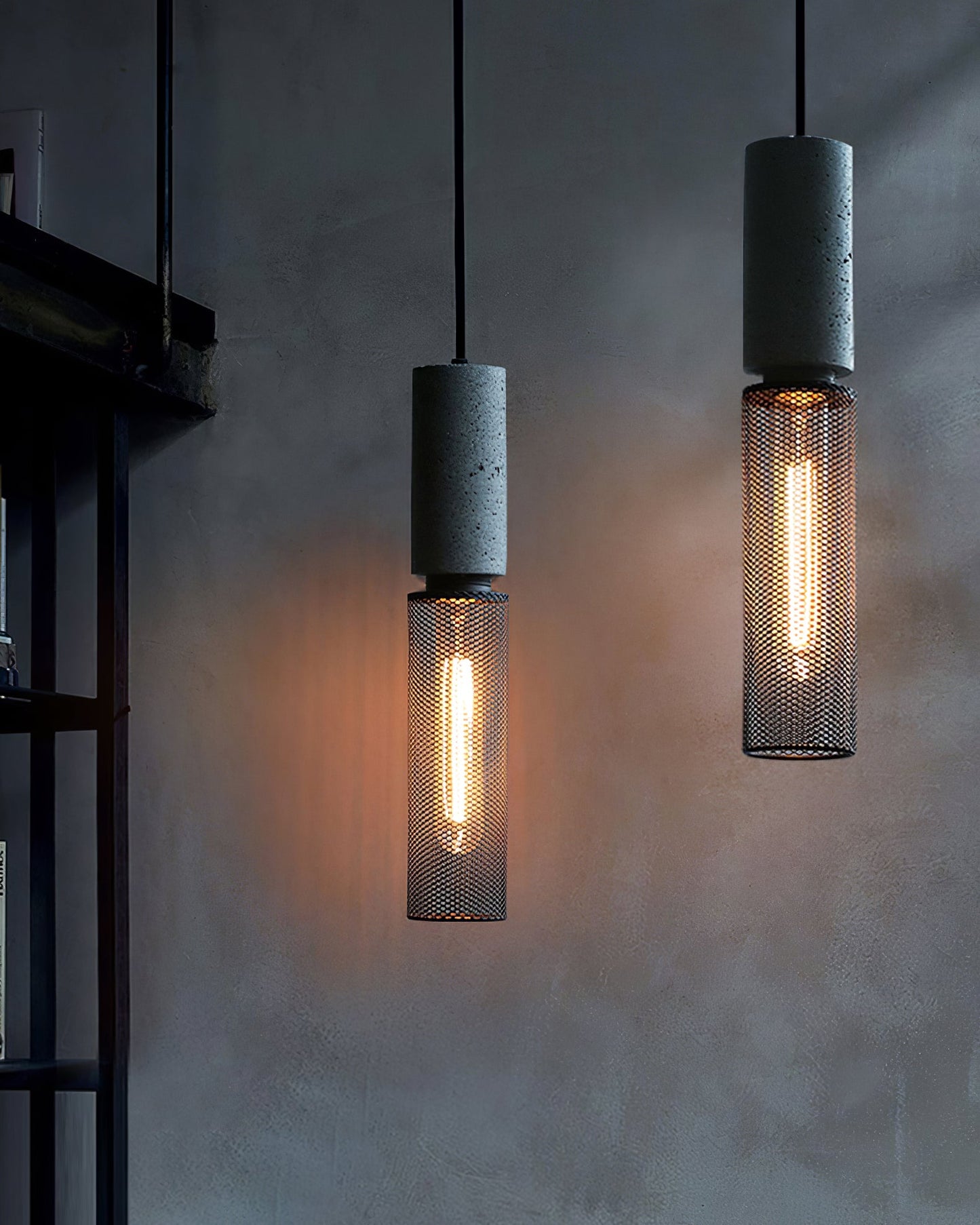 Industriele Hanglamp van Beton en Metaal – Perfecte Woonkamer Lamp voor Eettafel en Eetkamer 5