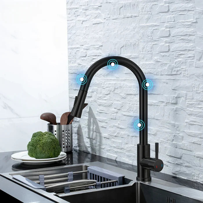 Intuïtieve Sensor Keukenmengkraan van Geborsteld Roestvrij Staal – Handsfree Mengkraan Keuken 2