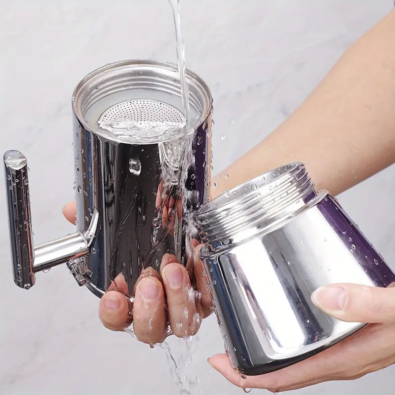 Italiaanse Moka Pot van Roestvrij Staal met Hittebestendig Ontwerp en Vaatwasmachinebestendig 3