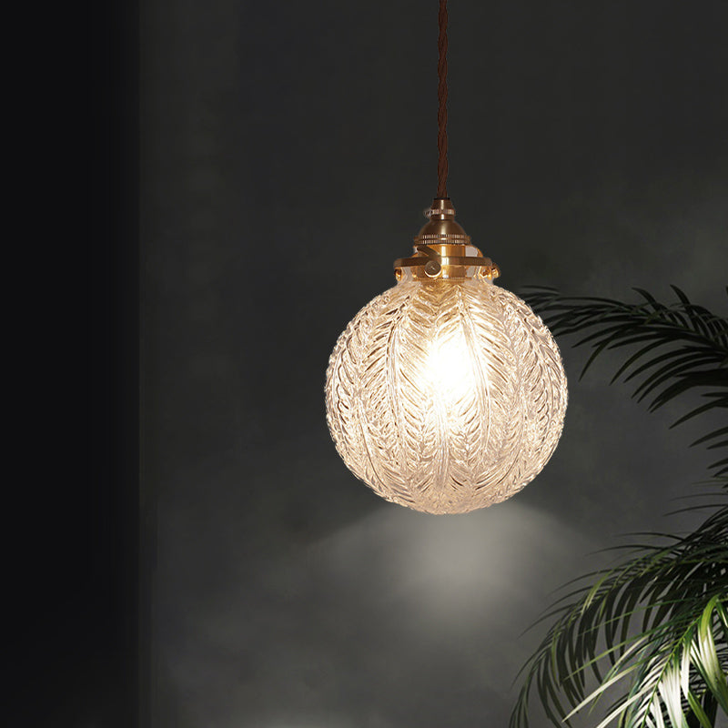 Koloniale Hanglamp Smokgrijs Glas voor Eettafel, Woonkamer en Slaapkamer – 1-Lichts Hangsysteem 5