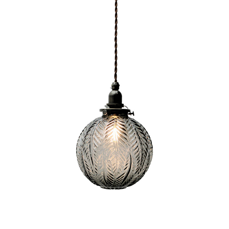 Koloniale Hanglamp Smokgrijs Glas voor Eettafel, Woonkamer en Slaapkamer – 1-Lichts Hangsysteem 8