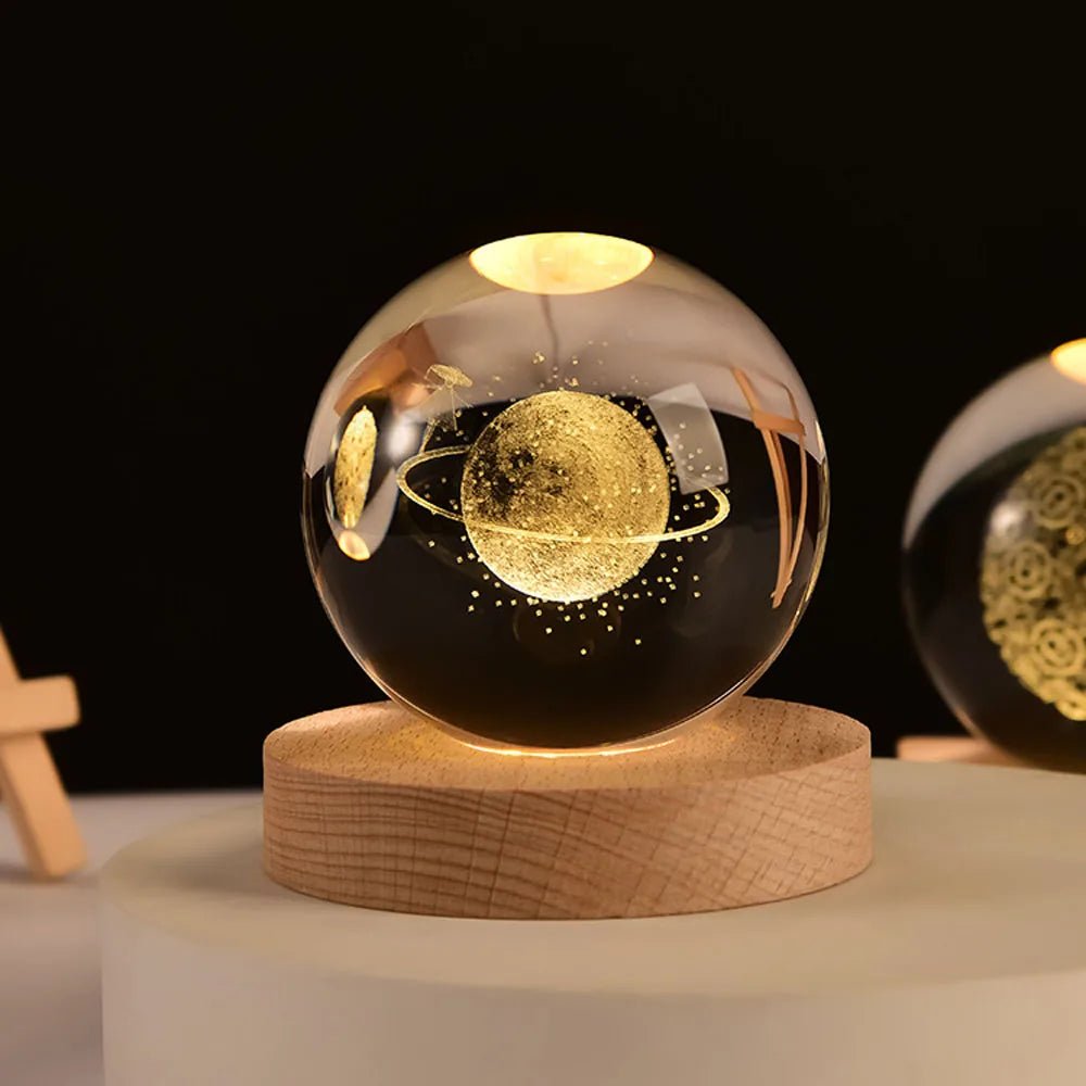 Kristallen Wereldbol – Decoratieve Globe voor Educatieve en Interieurdoeleinden, 30 cm 2