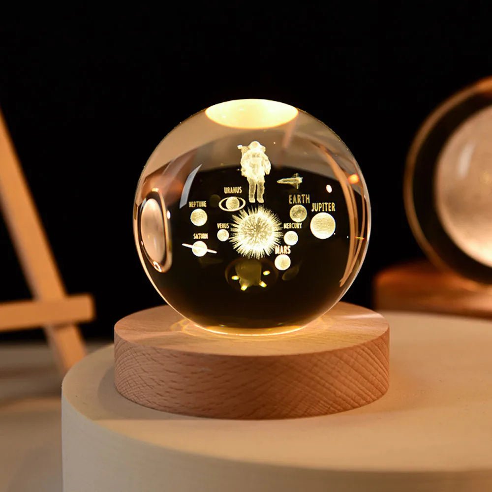 Kristallen Wereldbol – Decoratieve Globe voor Educatieve en Interieurdoeleinden, 30 cm 5