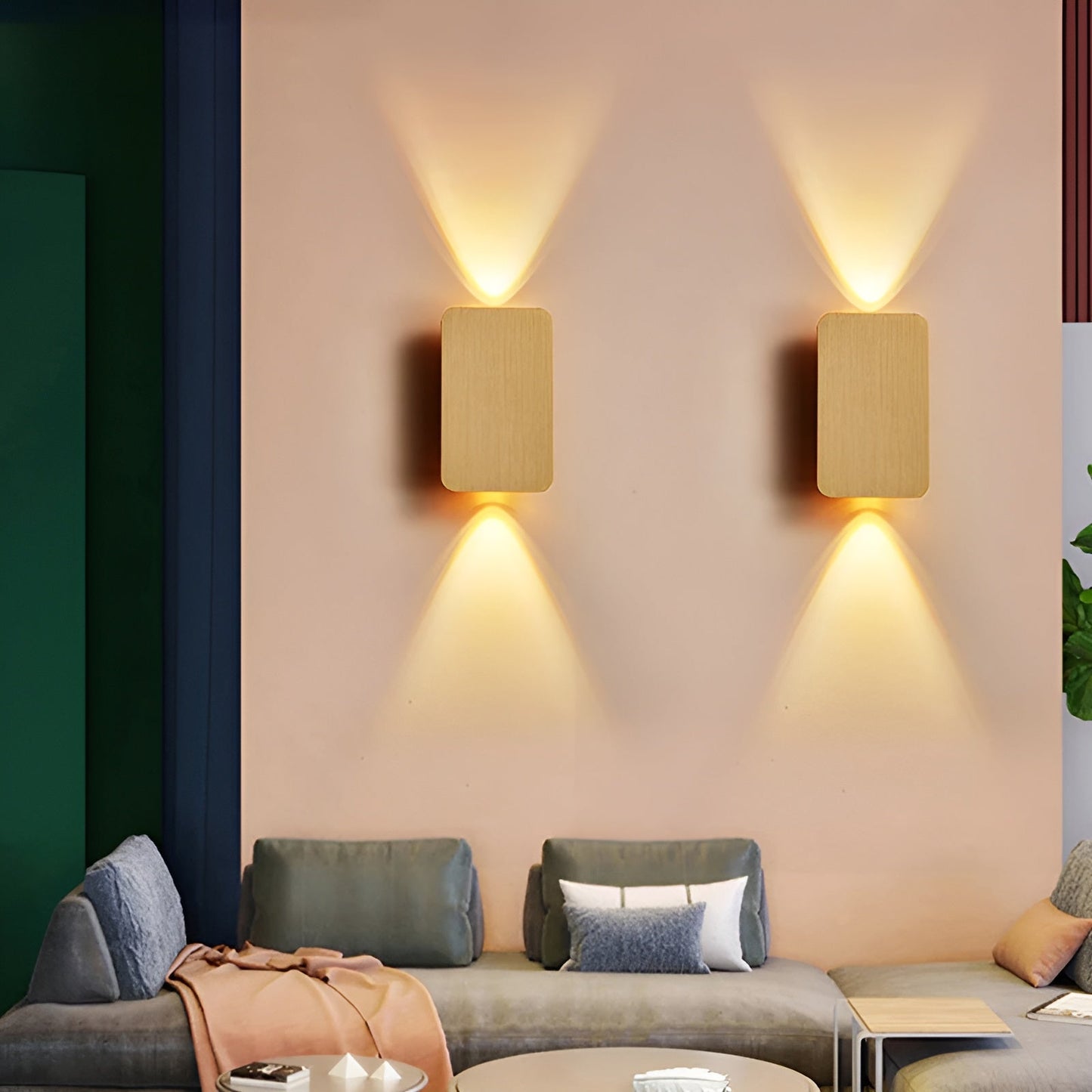 LED Wandlamp Rectangular van Aluminium voor Binnengebruik – Warm Wit Muurlamp voor Gang en Trap 11