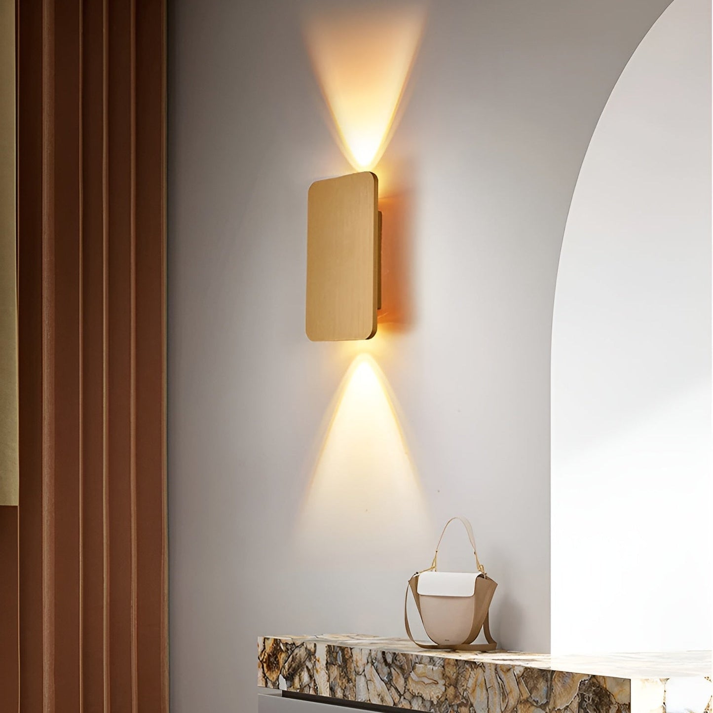 LED Wandlamp Rectangular van Aluminium voor Binnengebruik – Warm Wit Muurlamp voor Gang en Trap 5