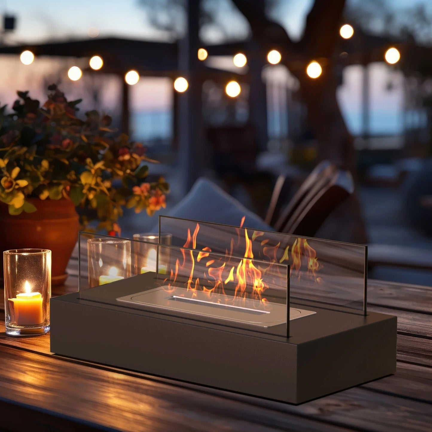 Luxe Buitenhaard van RVS met Glaspanelen voor Tuin en Terras – Modern en Klassiek Design 3