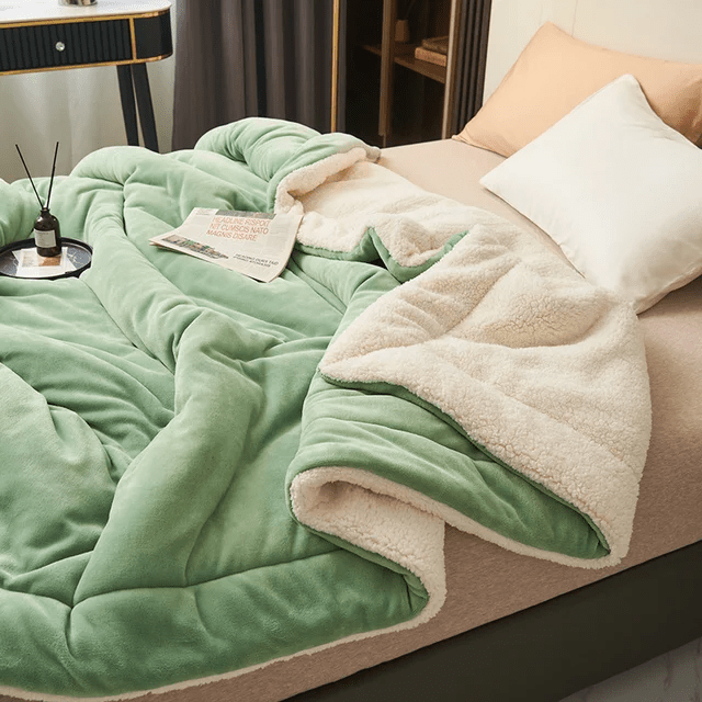 Luxe Fleece Deken 100x120 cm - Zacht en Duurzaam Fluffy Deken voor Woonkamer en Slaapkamer 4