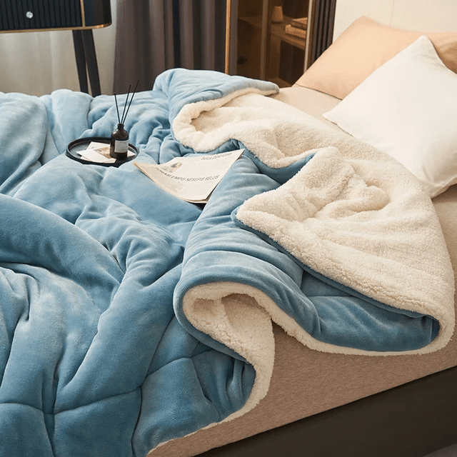 Luxe Fleece Deken 100x120 cm - Zacht en Duurzaam Fluffy Deken voor Woonkamer en Slaapkamer 5