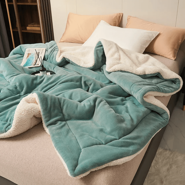 Luxe Fleece Deken 100x120 cm - Zacht en Duurzaam Fluffy Deken voor Woonkamer en Slaapkamer 8