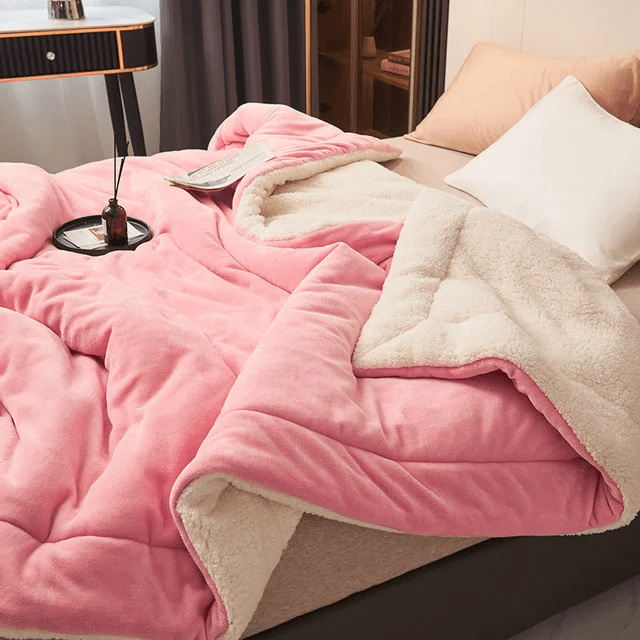 Luxe Fleece Deken 100x120 cm - Zacht en Duurzaam Fluffy Deken voor Woonkamer en Slaapkamer 9