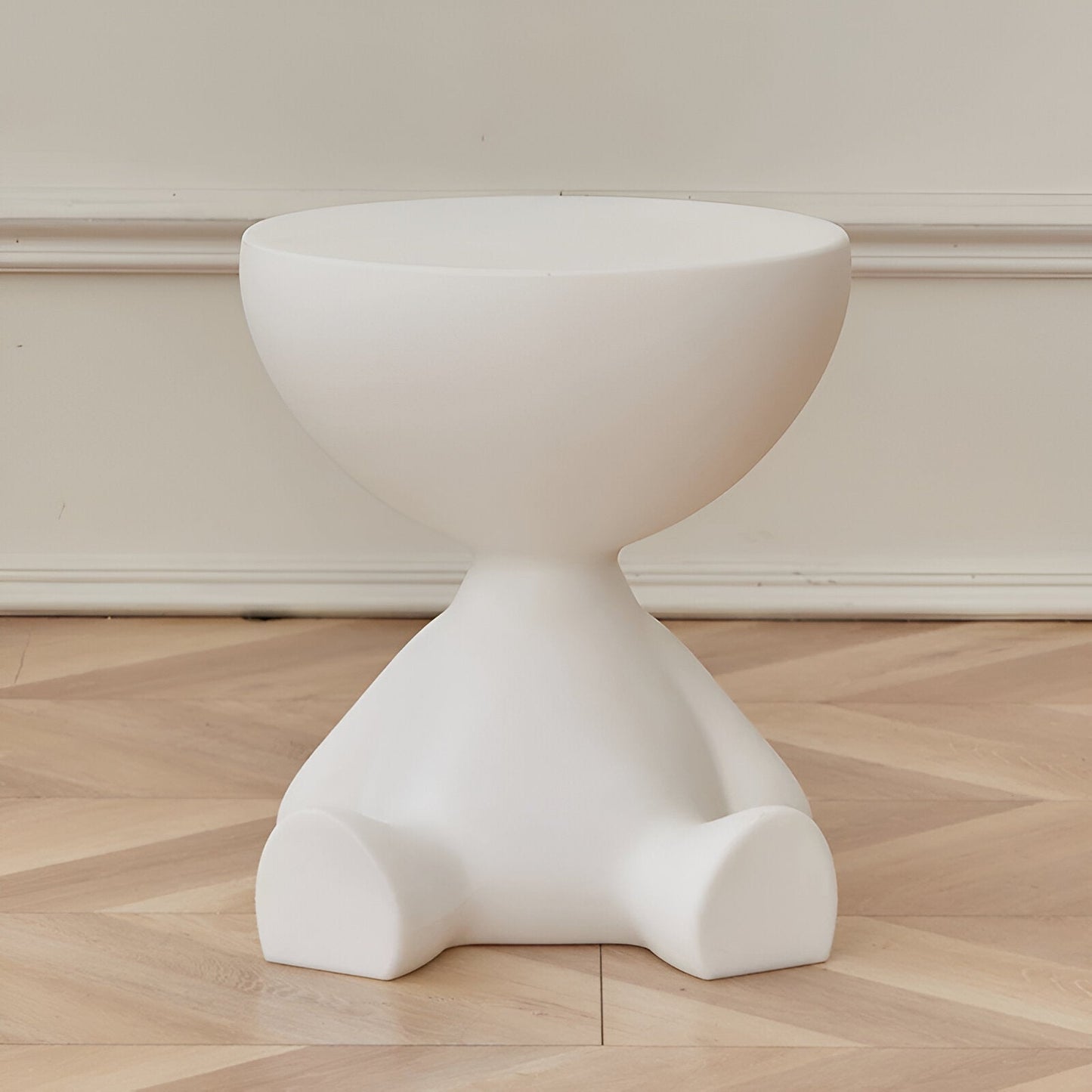 Luxe Ronde Salontafel – Elegante Bijzettafel voor Woonkamer en Stoel 14