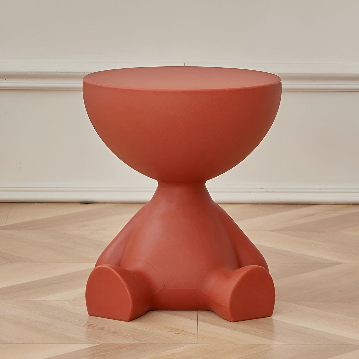 Luxe Ronde Salontafel – Elegante Bijzettafel voor Woonkamer en Stoel 16
