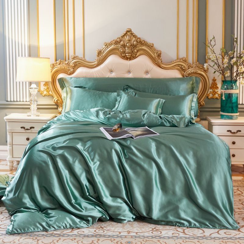 Luxe Satijnen Dekbedovertrek 240x220 cm voor Ultiem Slaapcomfort – Modern Beddengoed Set 10