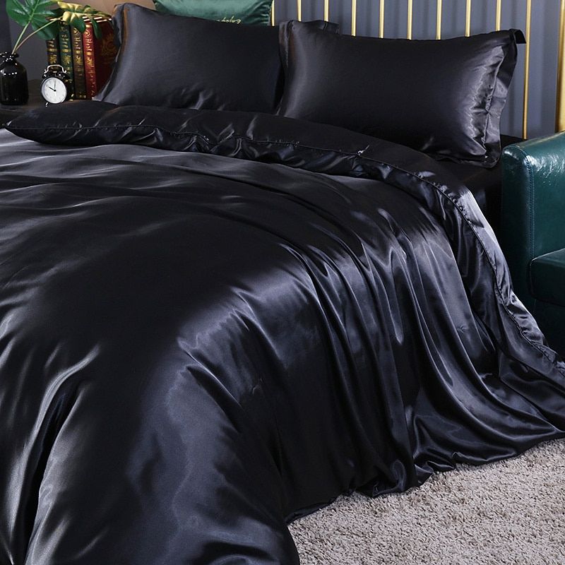 Luxe Satijnen Dekbedovertrek 240x220 cm voor Ultiem Slaapcomfort – Modern Beddengoed Set 2