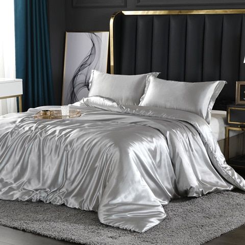 Luxe Satijnen Dekbedovertrek 240x220 cm voor Ultiem Slaapcomfort – Modern Beddengoed Set 3