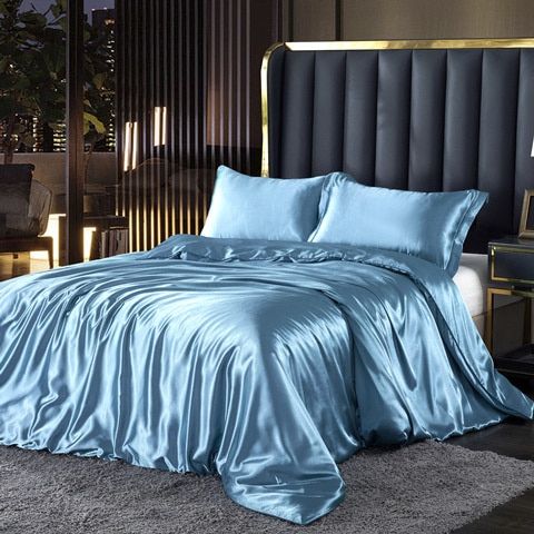 Luxe Satijnen Dekbedovertrek 240x220 cm voor Ultiem Slaapcomfort – Modern Beddengoed Set 7