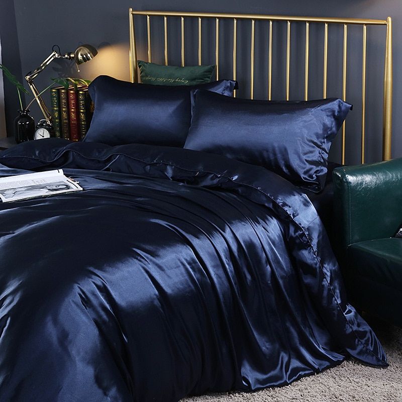 Luxe Satijnen Dekbedovertrek 240x220 cm voor Ultiem Slaapcomfort – Modern Beddengoed Set 8