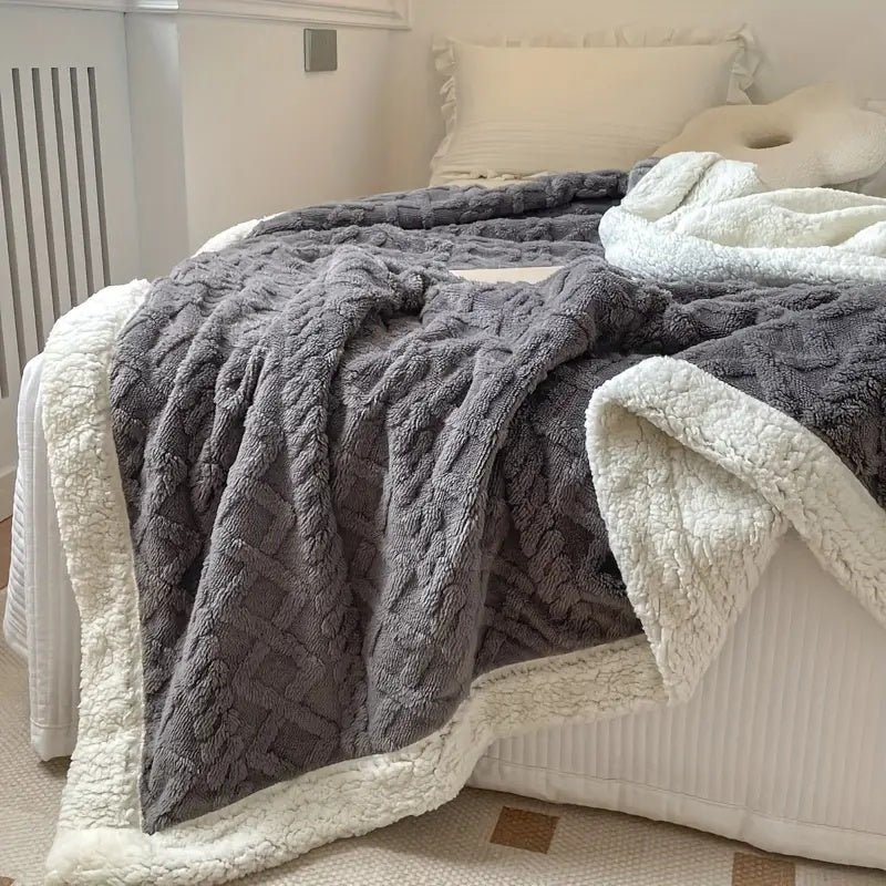 Luxe Sherpa Dekentje van Geborsteld Fleece voor Comfort en Warmte – Verkrijgbaar in Diverse Maten 2