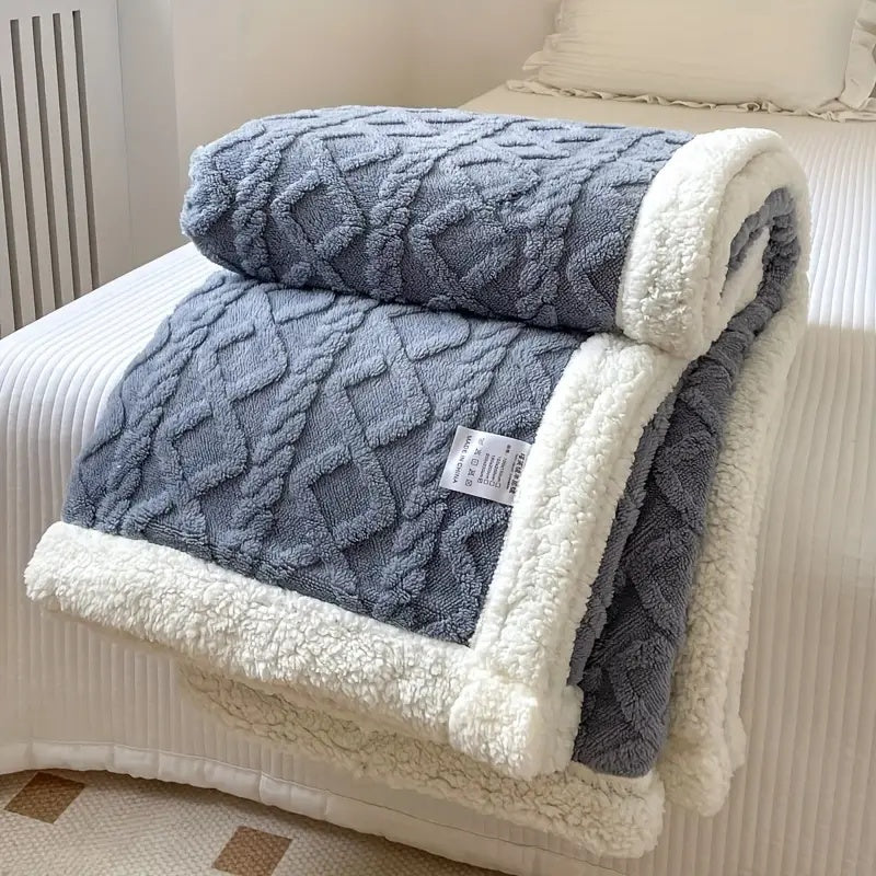 Luxe Sherpa Dekentje van Geborsteld Fleece voor Comfort en Warmte – Verkrijgbaar in Diverse Maten 3