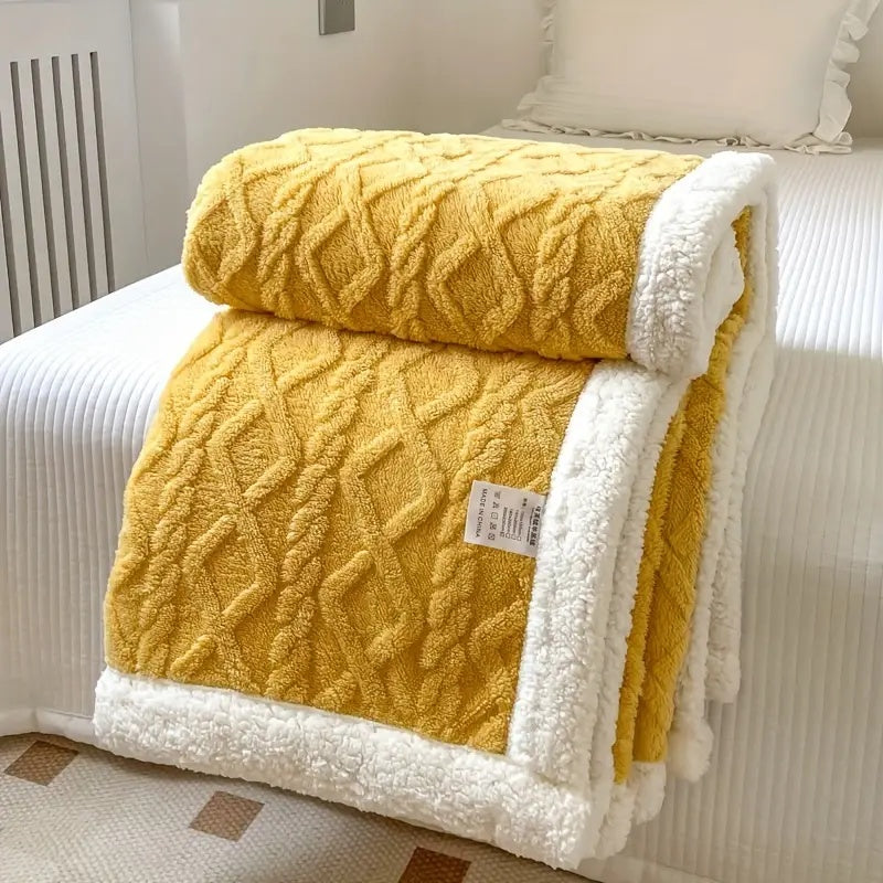 Luxe Sherpa Dekentje van Geborsteld Fleece voor Comfort en Warmte – Verkrijgbaar in Diverse Maten 8