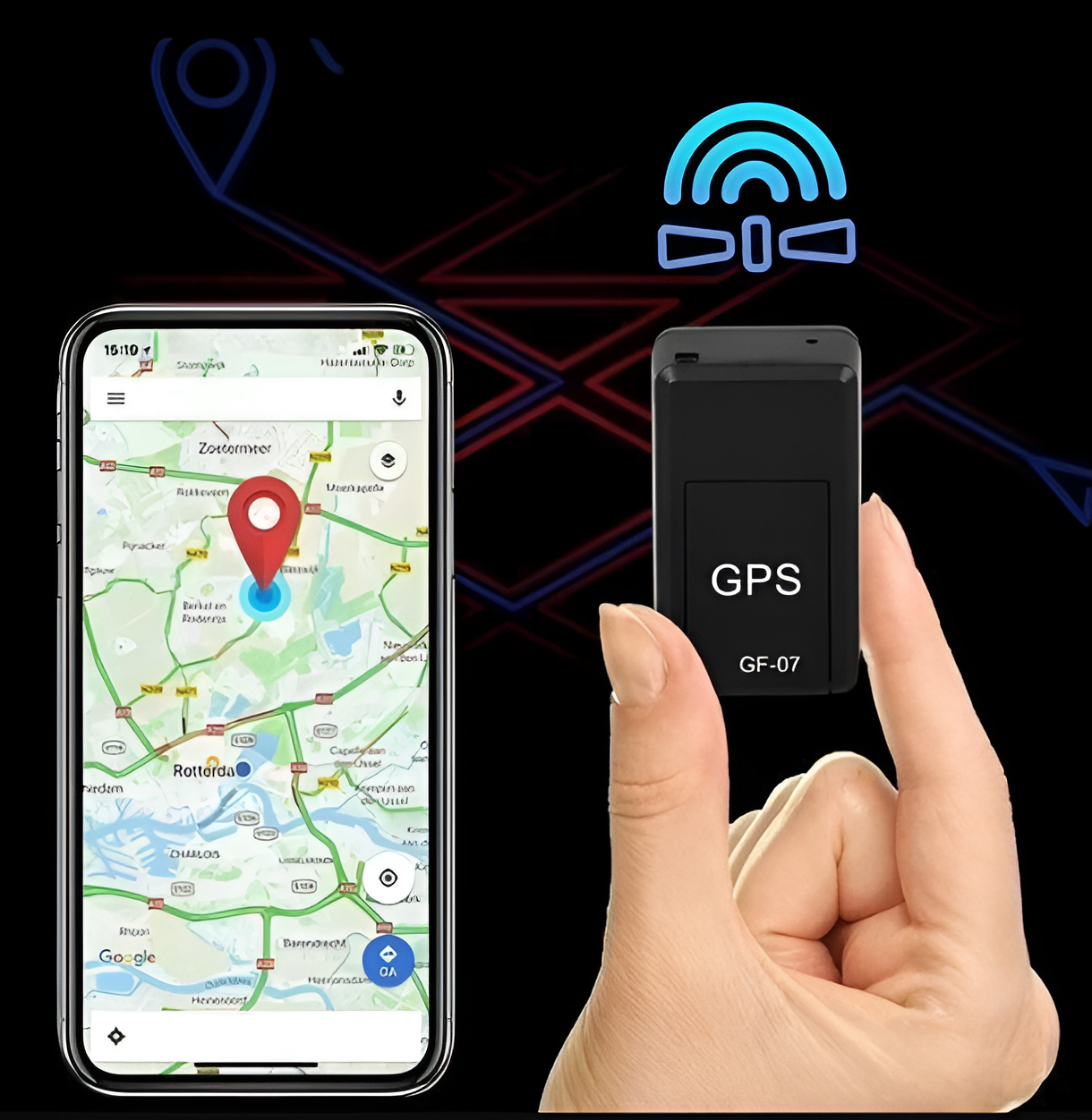 Mini GPS Tracker met Magnetische Bevestiging – Auto GPS Tracker en Koffer Tracker met Wereldwijde Dekking 4