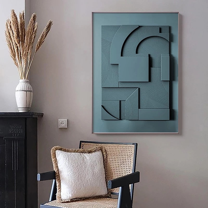 Minimalistisch Kunstwerk voor aan de Muur - Schilderijen Kopen in Diverse Maten 5