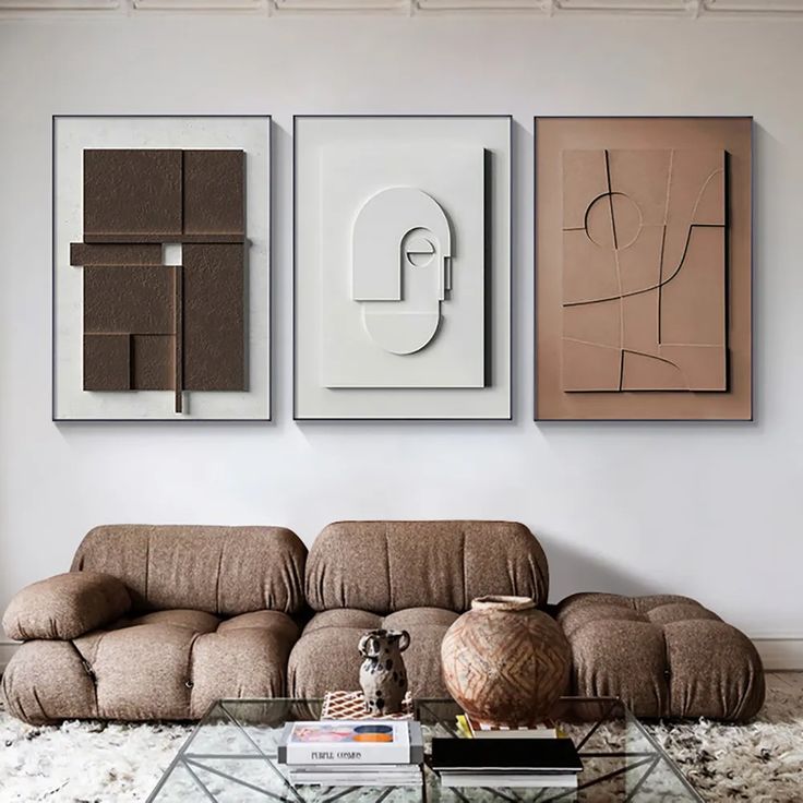 Minimalistisch Kunstwerk voor aan de Muur - Schilderijen Kopen in Diverse Maten 6