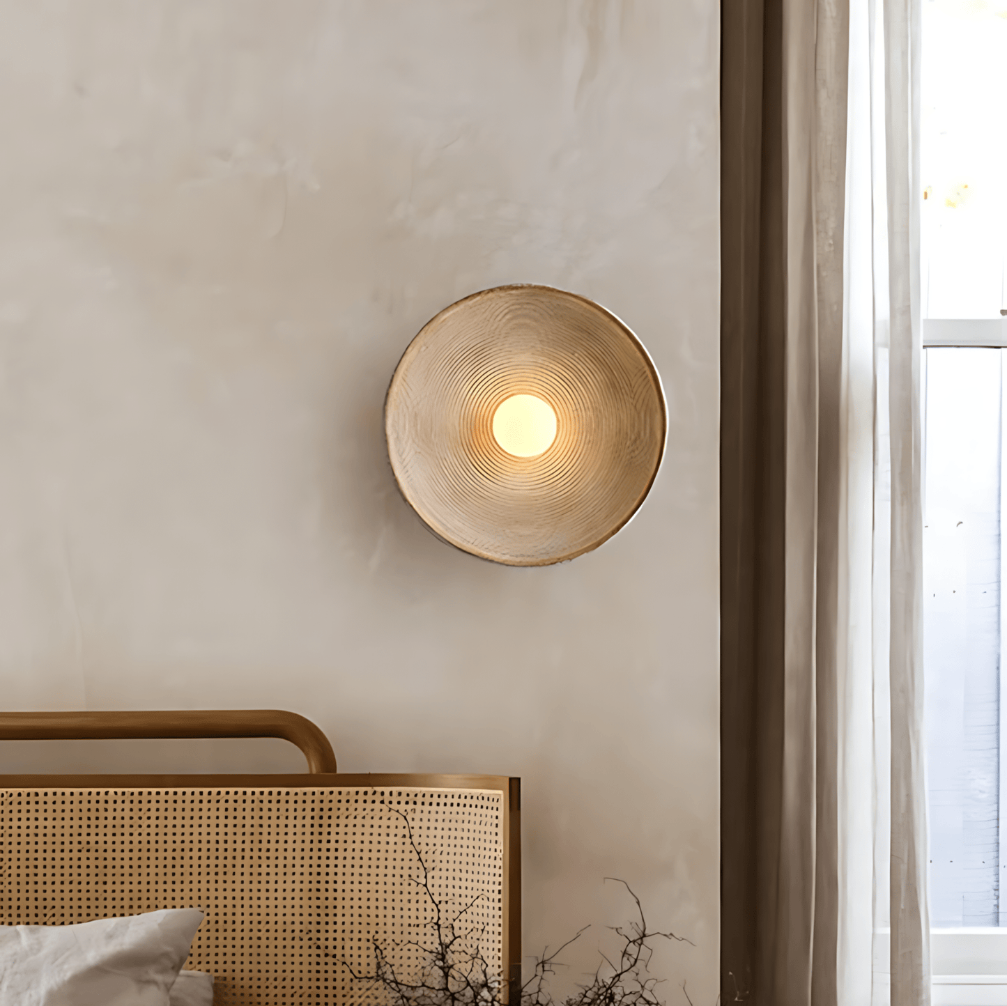 Minimalistische Wandlamp Zwart met Sculpturale Vorm voor Binnengebruik – Nova Muurlamp 30 cm 5