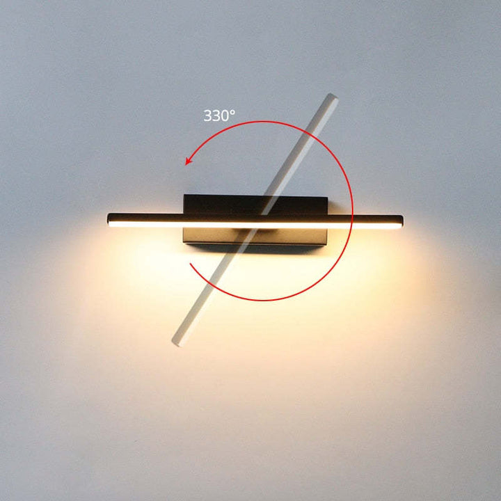 Modern Muur Gemonteerd Roterend Licht met Ingebouwde LED voor Sfeervolle Verlichting – Warm Wit 6