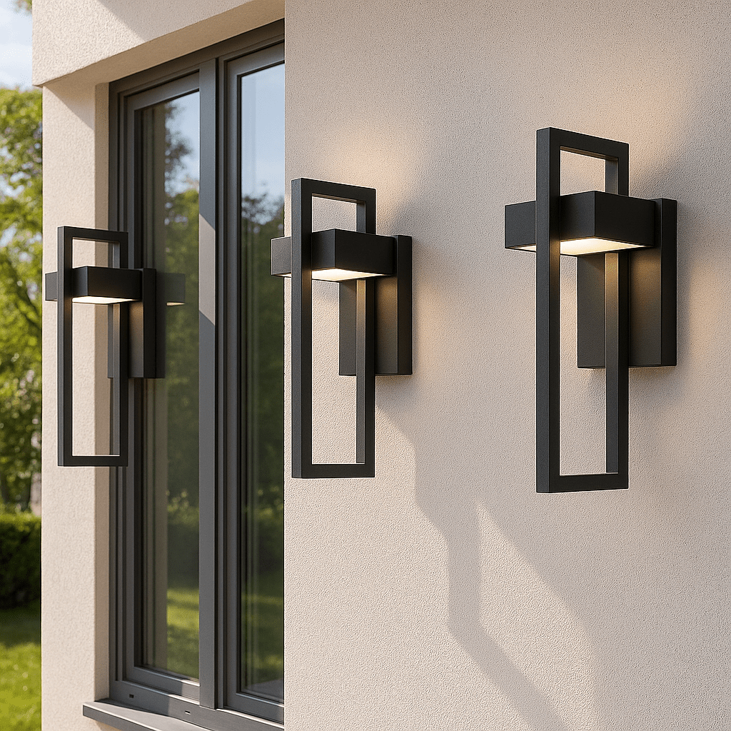 Moderne Buiten Wandlamp met LED Verlichting – Weerbestendig Aluminium Design voor Tuinen en Terrassen 1