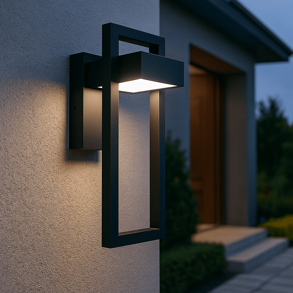 Moderne Buiten Wandlamp met LED Verlichting – Weerbestendig Aluminium Design voor Tuinen en Terrassen 5
