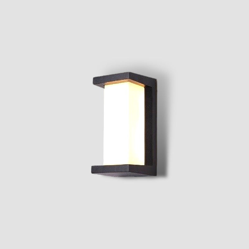 Moderne Buitenlamp Zwart met Bewegingssensor