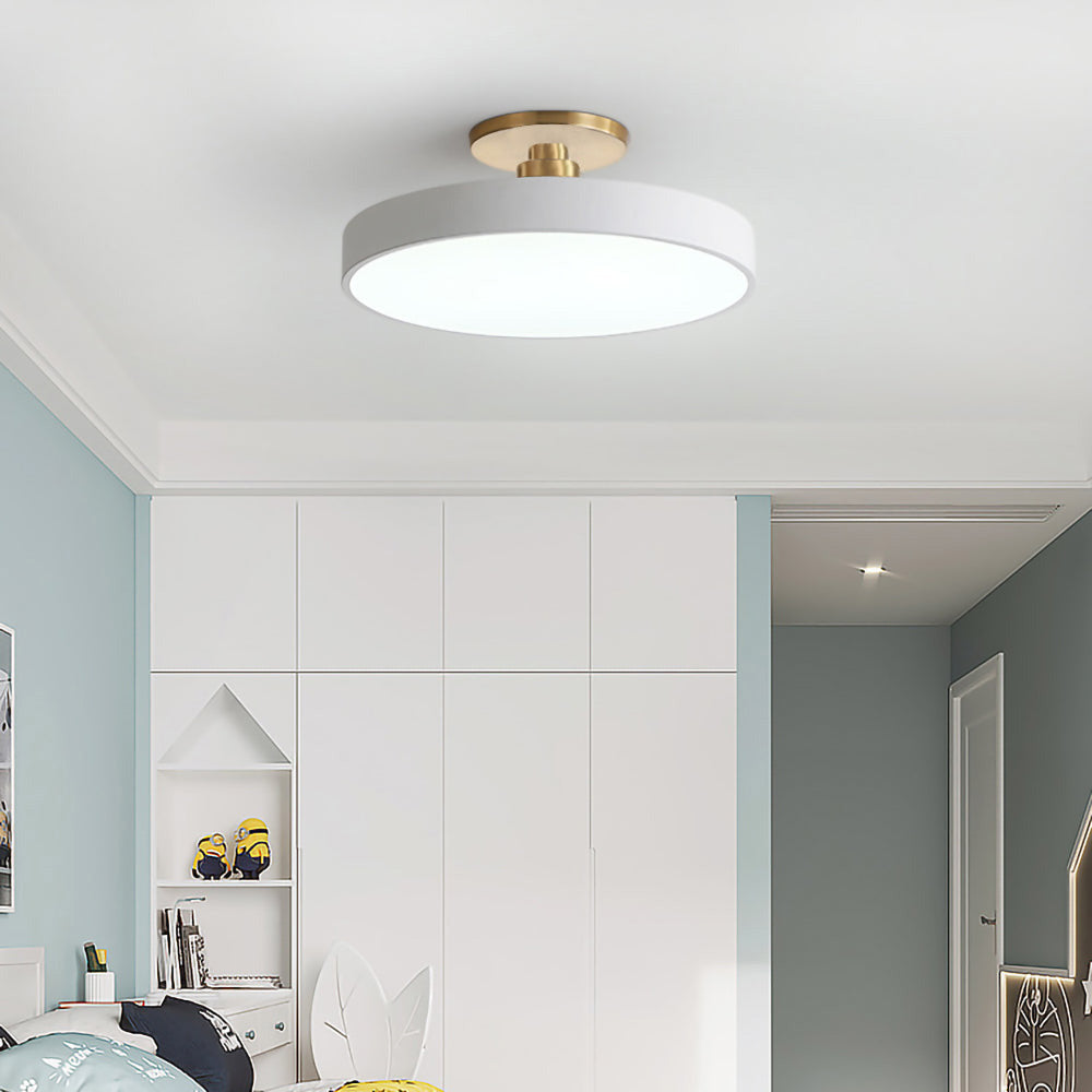 Moderne Ronde LED Hangende Plafondlamp Wit